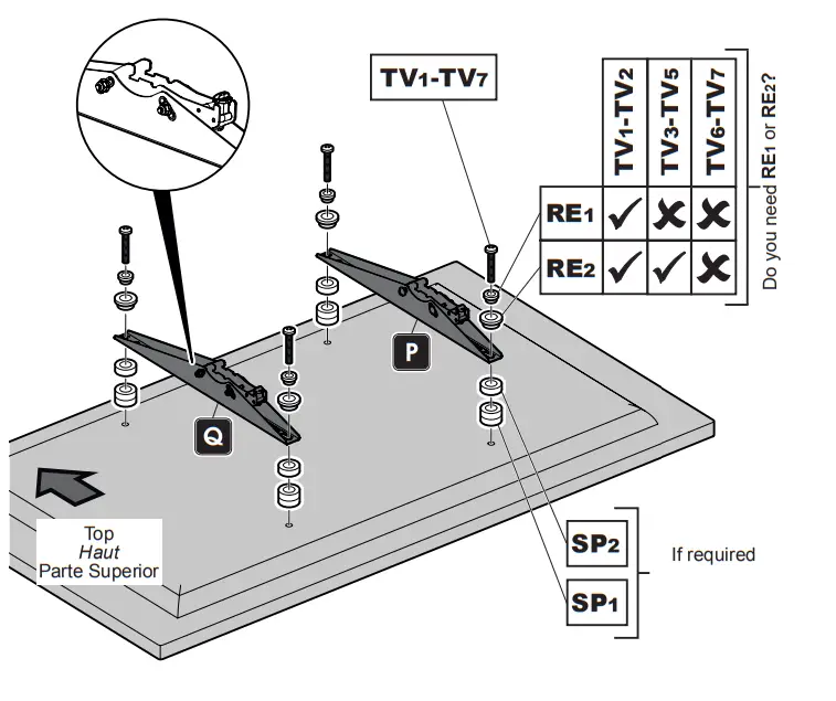AVF FSL1000HOXBB A Hoxton Tripod TV Stand - fig 9