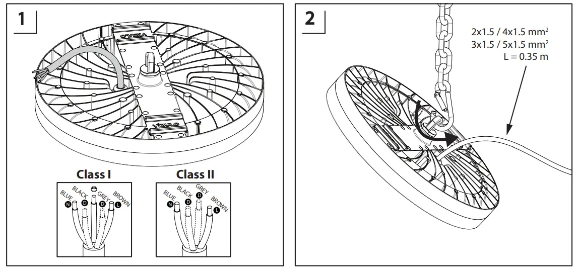 VIZULO Acorn Gen2 LED Industrial Luminaire 8