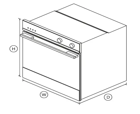 FISHER PAYKEL OB24SCD7PX1 24 Inch 7 Function Self Cleaning Oven fig 1