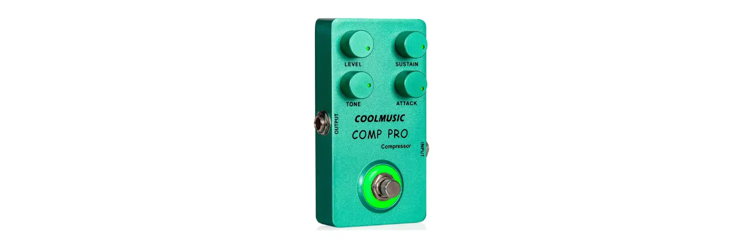 Coolmusic Comp Pro Compressor Guitar Effects Pedal Instructions