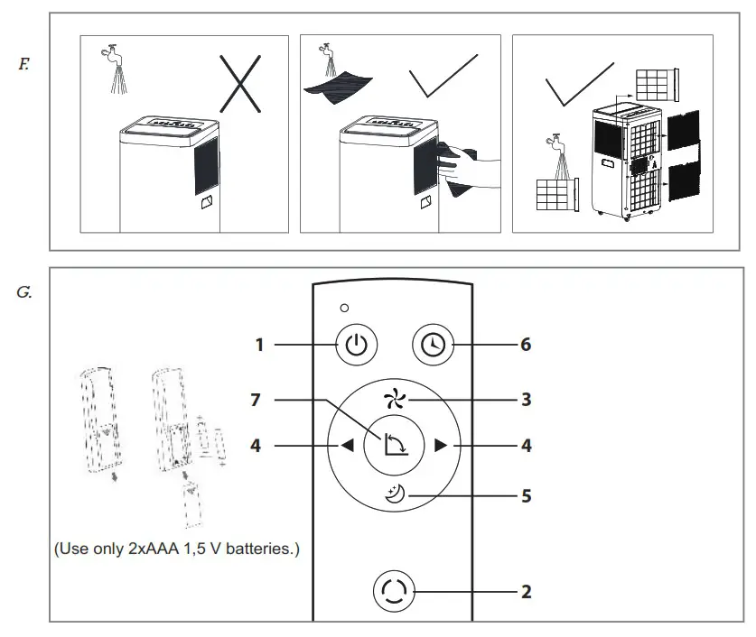 Woods WAC704G Milan Silent 7K Air Conditioner - Product Overview 6