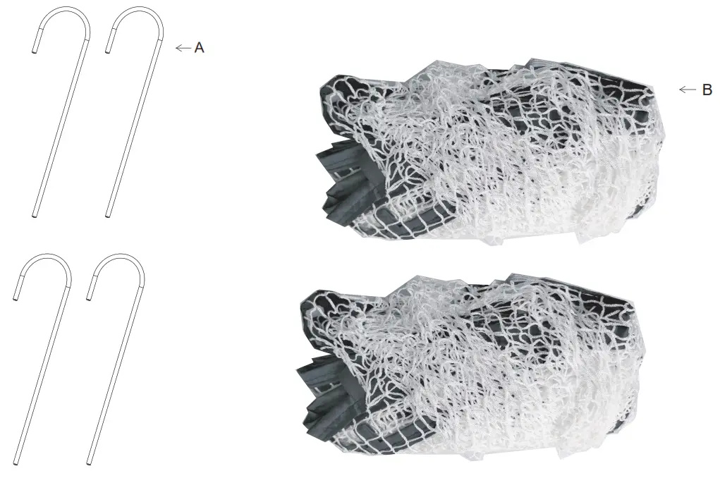 RUKKET SPORTS WING100 Multi-Sport Side Nets - 1