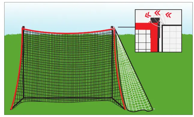 RUKKET SPORTS WING100 Multi-Sport Side Nets - 2