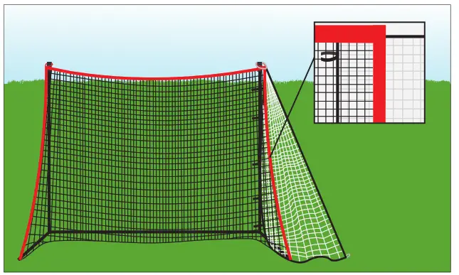 RUKKET SPORTS WING100 Multi-Sport Side Nets - 3