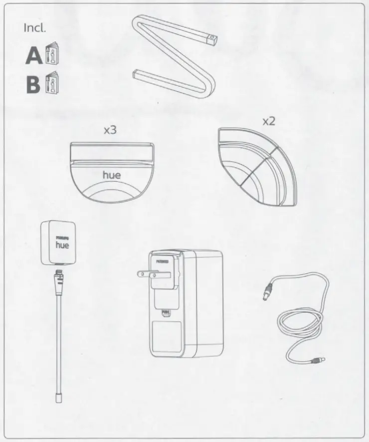 PHILIPS 945560425 Hue Play Gradient Lightstrip Bande Lumineuse - fig