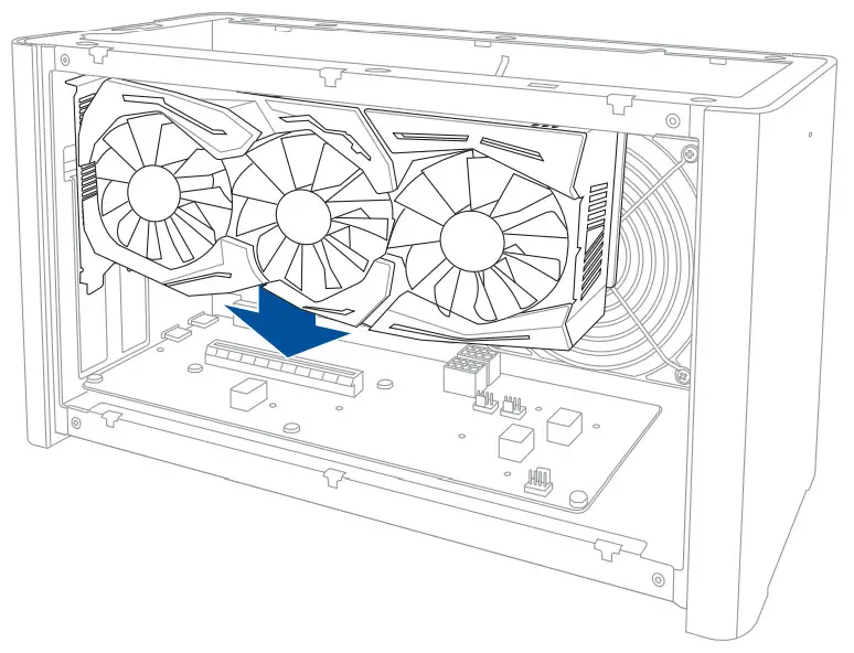ASUS XG Station PRO - Align and insert