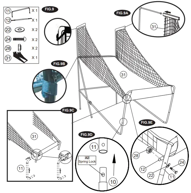 SereneLife-SLBSKBG45 -Single-Shot-Basketball-System-FIG-14
