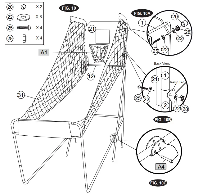 SereneLife-SLBSKBG45 -Single-Shot-Basketball-System-FIG-15