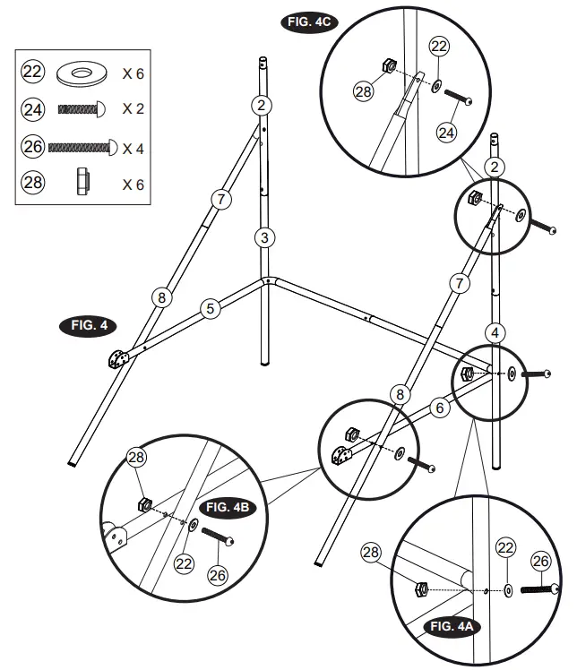 SereneLife-SLBSKBG45 -Single-Shot-Basketball-System-FIG-7