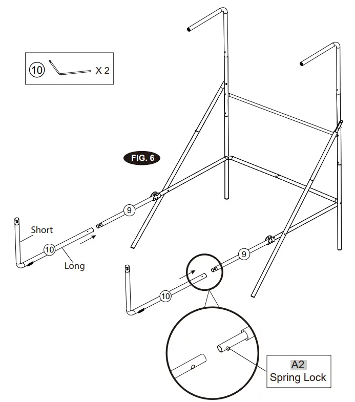 SereneLife-SLBSKBG45 -Single-Shot-Basketball-System-FIG-9
