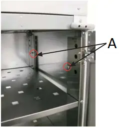 Cadco Grey Go Mobile Merchandising Cart fig E