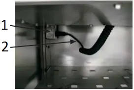 Cadco Grey Go Mobile Merchandising Cart fig J