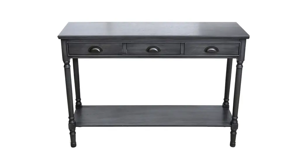 Vonhaus 3000205 Wm Grey Console Table| 3-drawer Wood Sideboard Instruction Manual Vonhaus 3000205 Wm Grey Console Table| 3-drawer Wood Sideboard Instruction Manual