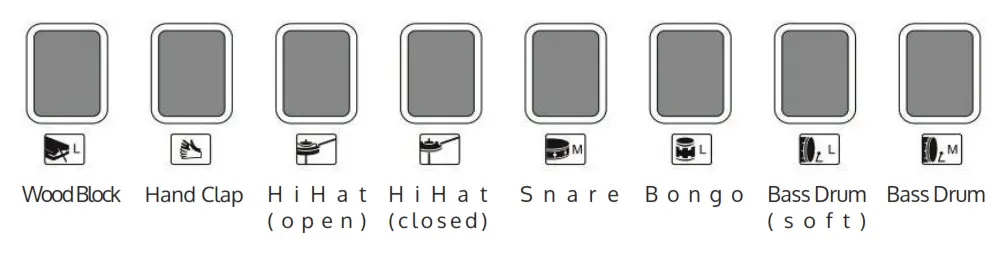 Schubert 10030409 Keyboard - buttons