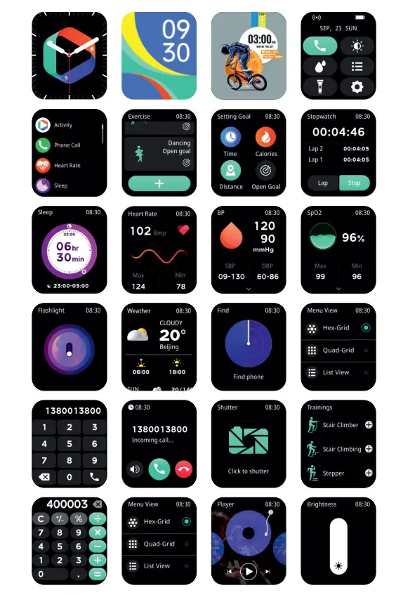 ZEBRONICS ZEB FIT480CH Smart Watch with BT Calling - Fig 5