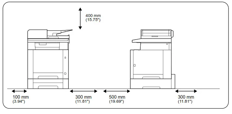KYOCERA ECOSYS MA2100cwfx Colour Multifunction Laser Printer - 4