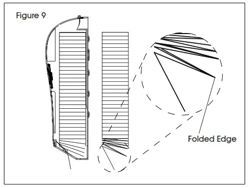 ULINE H-1133 Plastic Folded Towel Dispenser - Loading Instructions 1