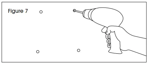 ULINE H-1133 Plastic Folded Towel Dispenser - Mounting Instructions 4
