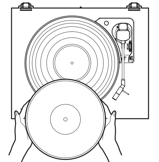 Teac TN100B Belt Drive Turntable Preamp-12