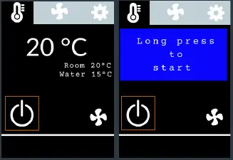 wallas 3008 Advanced Control Panel Viking Combi-3