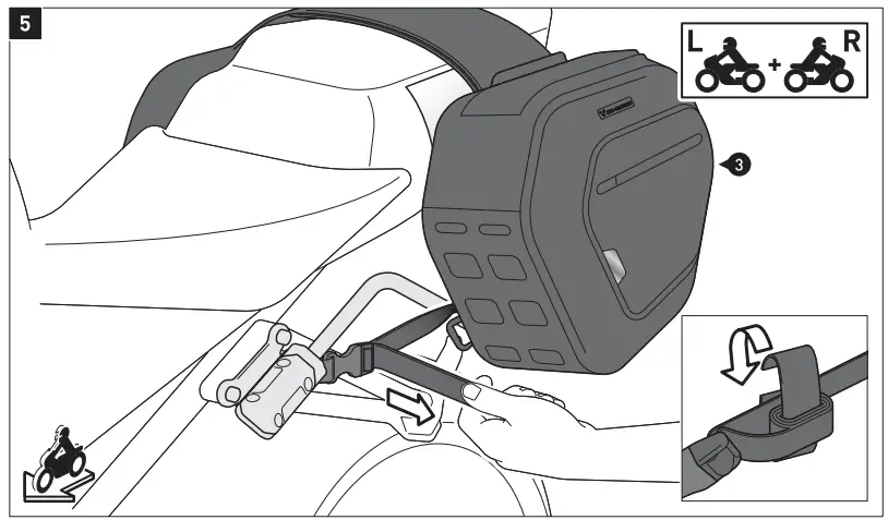 SW MOTECH BC HTA 07 740 30600 Side Saddlebags - fig 10