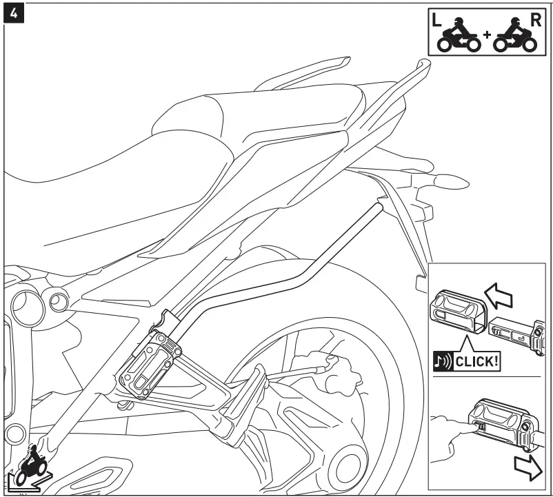 SW MOTECH BC HTA 07 740 30600 Side Saddlebags - fig 3
