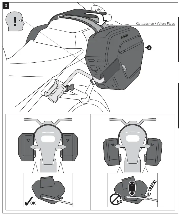 SW MOTECH BC HTA 07 740 30600 Side Saddlebags - fig 8