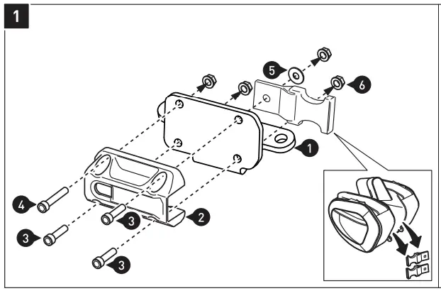 SW MOTECH BC HTA 07 740 30600 Side Saddlebags - fig