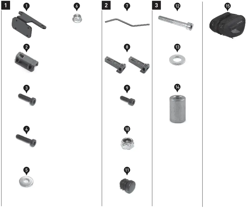 SW MOTECH BC HTA 07 740 30600 Side Saddlebags