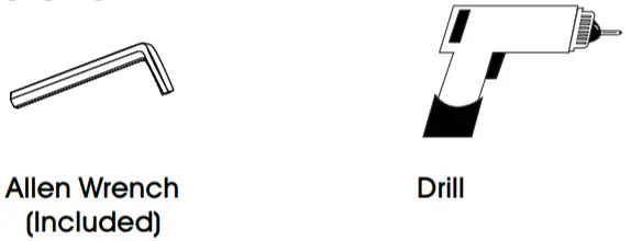 ULINE H-5523 Medium Table - tools