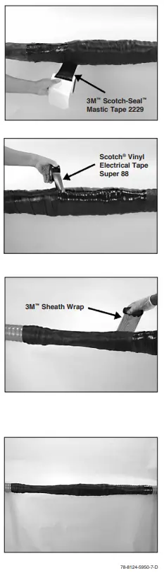 3M Cold Shrink QS-III Splicing Kit 5776A-MT-fig10