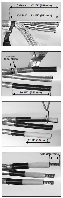 3M Cold Shrink QS-III Splicing Kit 5776A-MT-fig3