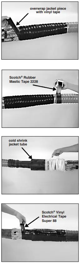 3M Cold Shrink QS-III Splicing Kit 5776A-MT-fig9