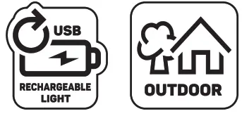 LUXFORM LIGHTING GB21131 USB Rechargeable Chelsea Table Lantern - icon