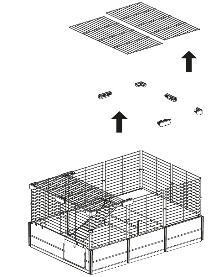 ferplast 570438-Multipla-Roof-Extension-Cage-FIG- (2)
