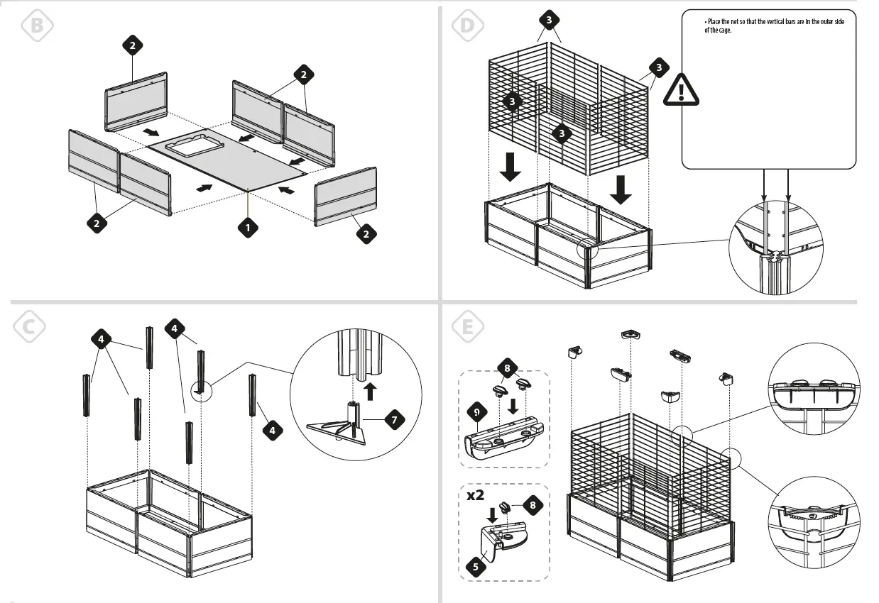 ferplast 570438-Multipla-Roof-Extension-Cage-FIG- (3)