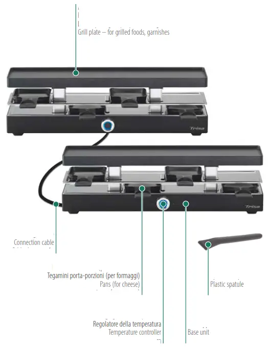 Trisa 7622.43 Raclette Grill - icon 12