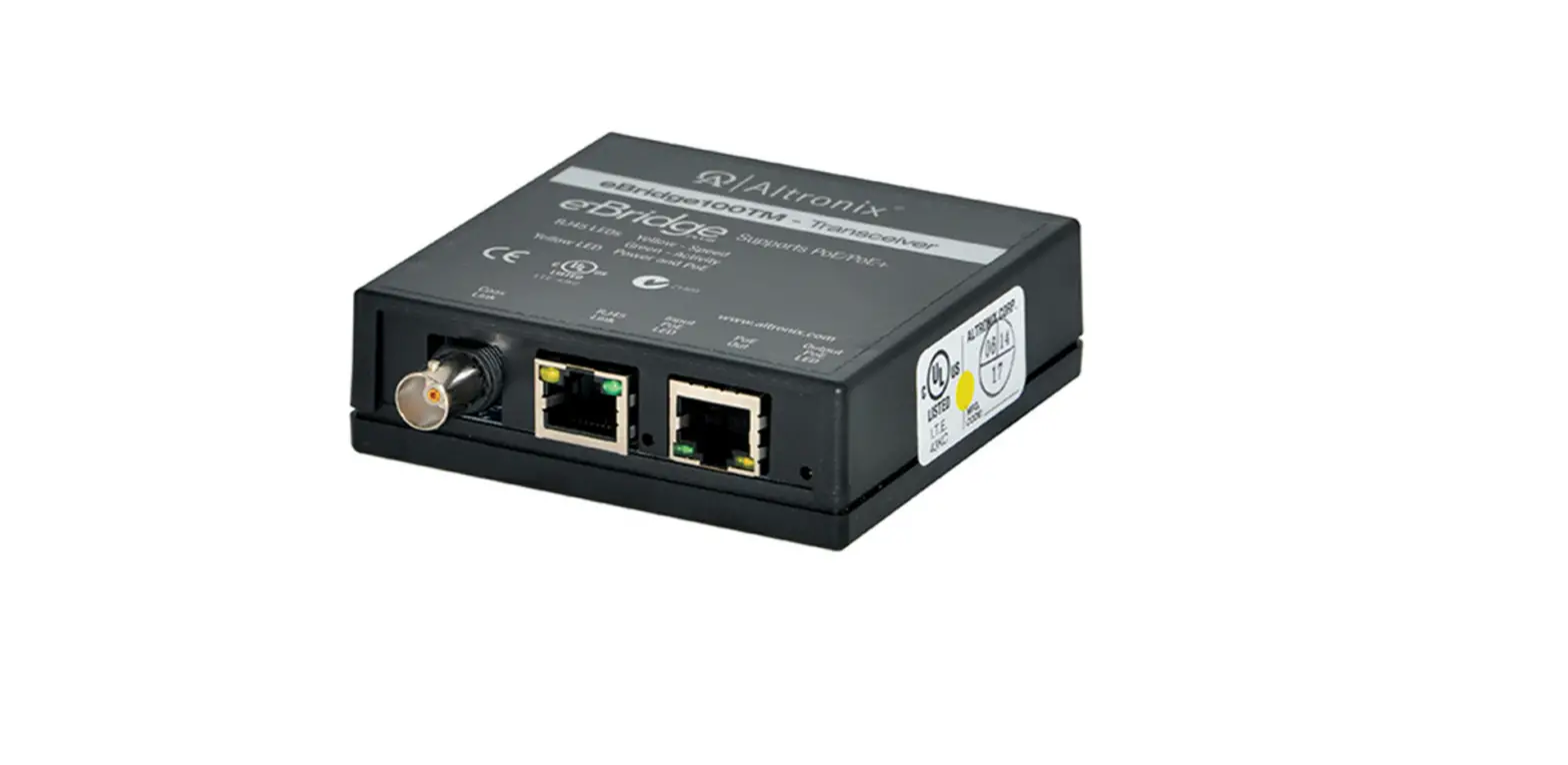 Altronix Pace1prd Ip And Hi-poe Over Extended Distance Cat5e Receiver User Guide