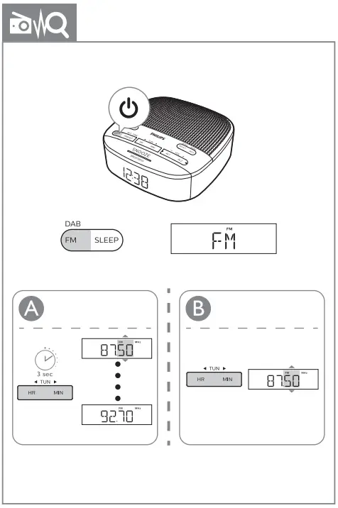 PHILIPS R3505 3000 Series Clock Radio-FIG7