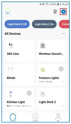 Connecting to the App