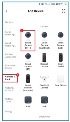Connecting to the App
