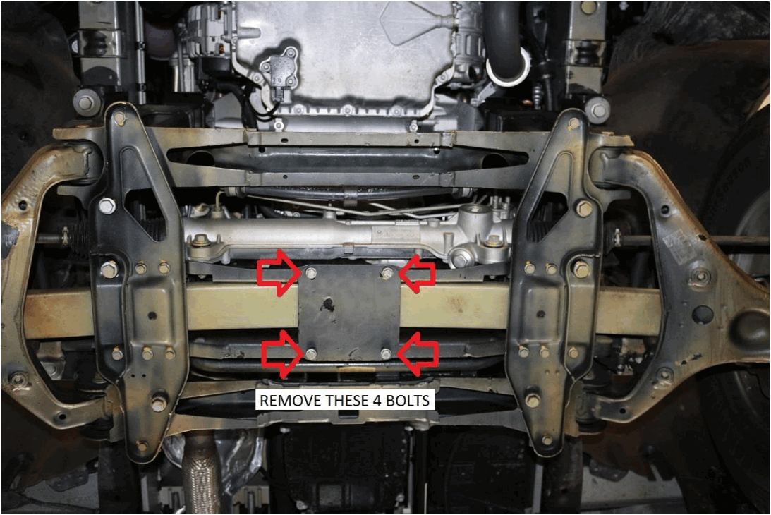 VAN COMPASS 4010 2007 2022 Mercedes Sprinter 4 4 Engine Skid Plate - FIGURE 3
