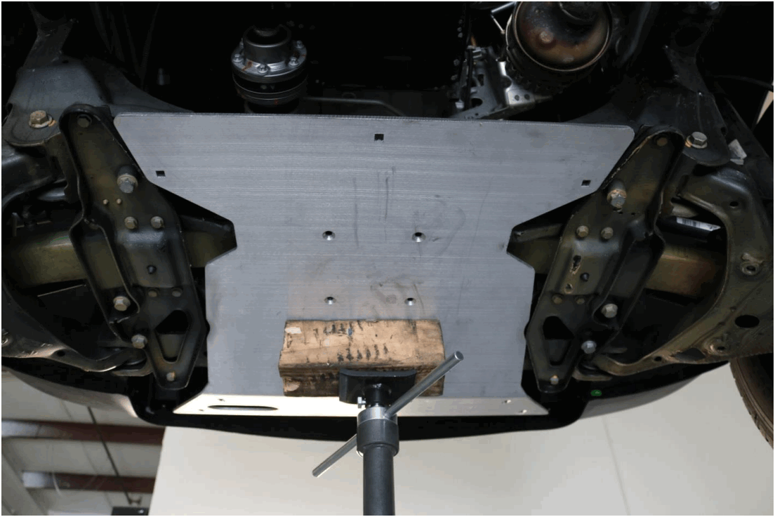 VAN COMPASS 4010 2007 2022 Mercedes Sprinter 4 4 Engine Skid Plate - FIGURE 6