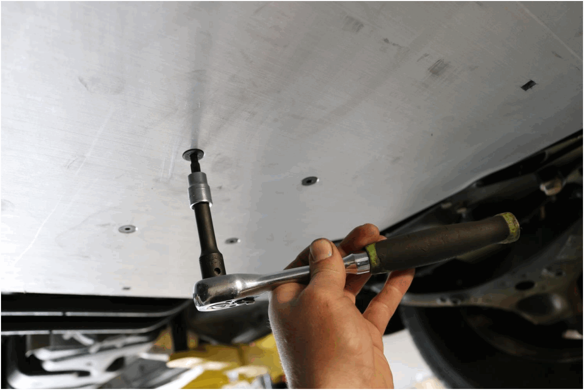 VAN COMPASS 4010 2007 2022 Mercedes Sprinter 4 4 Engine Skid Plate - FIGURE 7