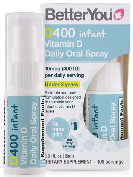 D400 Infant Vitamin D oral Spray