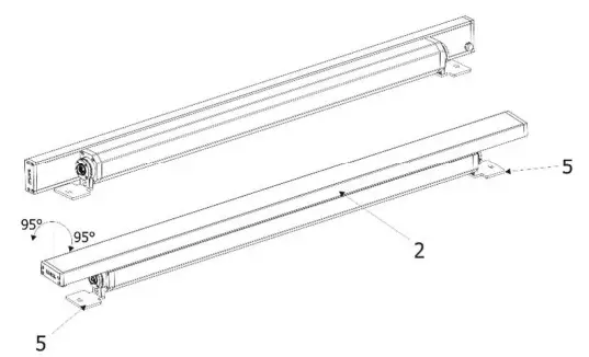 Anolis Eminere 2 Wireless DMX LED Light - Mounting the fixture