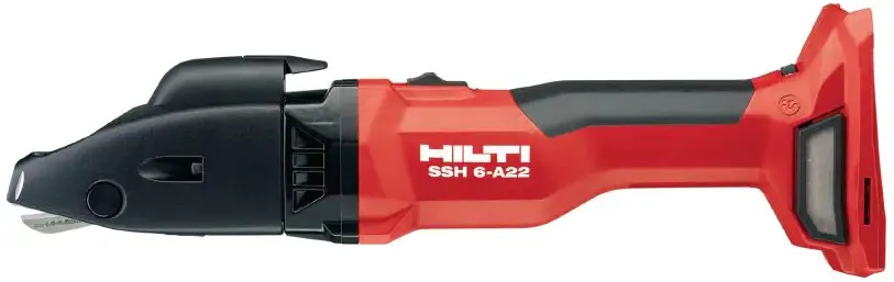 HILTI SSH 6­22 Cordless Shears and Nibblers