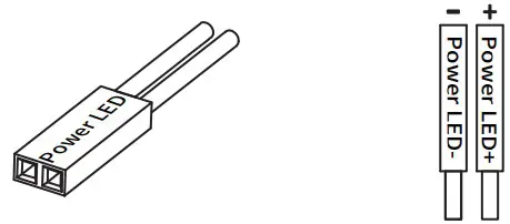 Power LED Connection