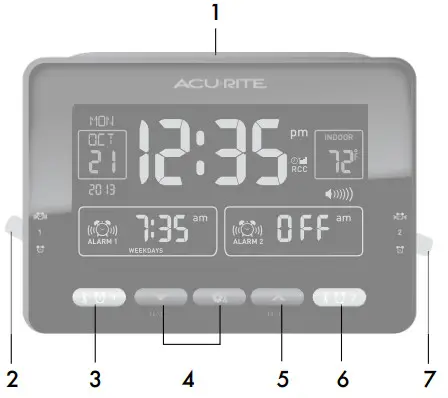 AcuRite 13024 Atomic Dual Alarm Clock -Features & Benefits