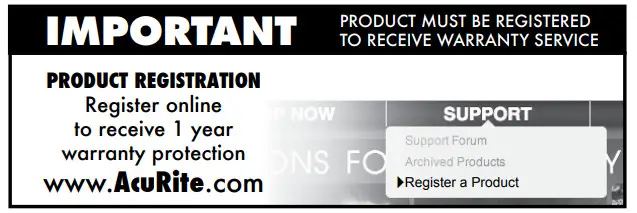 AcuRite 13024 Atomic Dual Alarm Clock -IMPROTANT